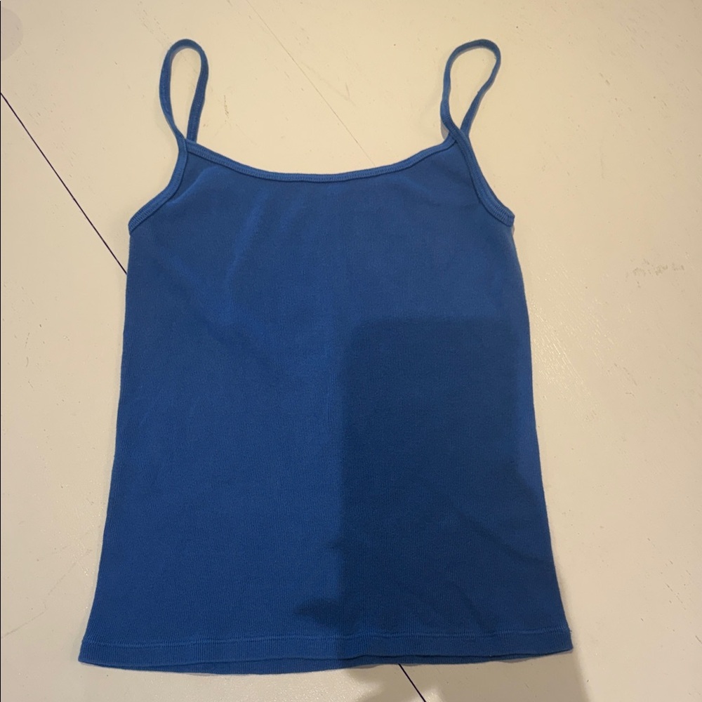 Brandy Melville Electric Blue Skylar Top